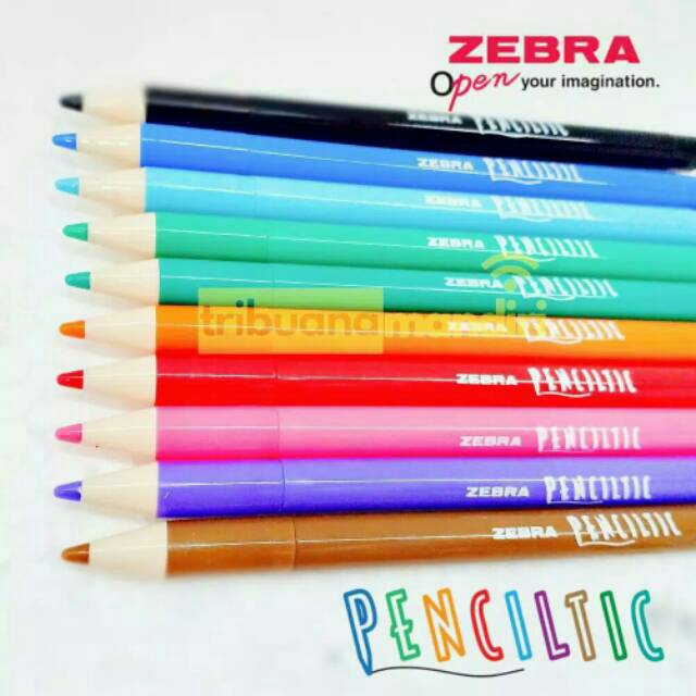 

Zebra Penciltic Fineliner Pen/pensil warna