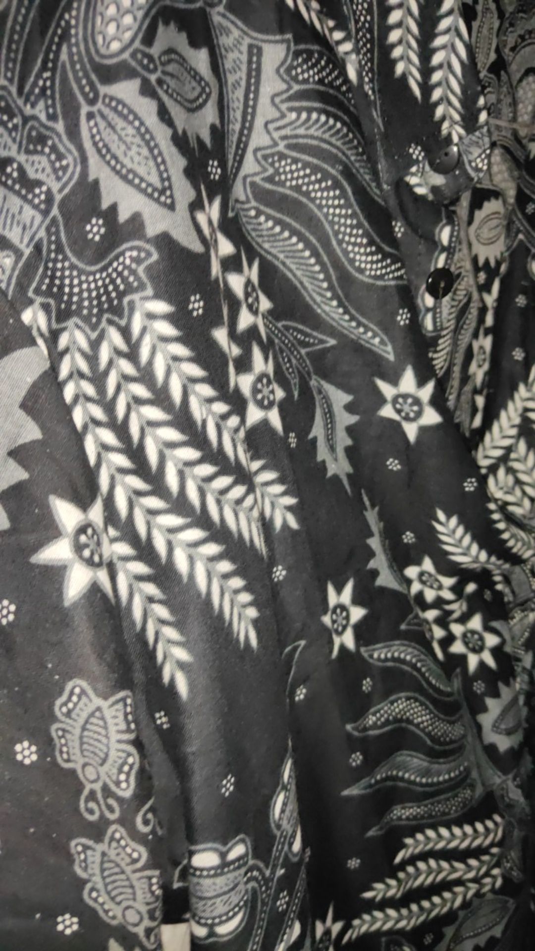 Size M L Xl Xxl 3xl 4xl 5xl Bswart Batik Hrb026 Kenongo Hem Pendek Padi Pekalongan M L Xl Batik Pria