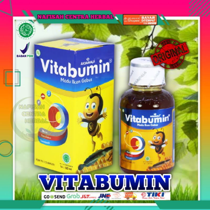 

Vitabumin | Madu Anak + Albumin + Pegagan | Nutrisi Tumbuh Kembang Anak