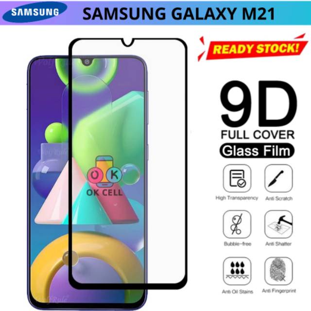 TG Anti Gores Kaca Samsung M31 Tempered Glass 5D 9D Full Layar Guard Screen Protector Premium