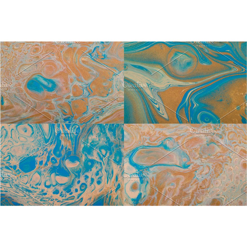 50 Sea marbling Textures - JPEG Ultra HD