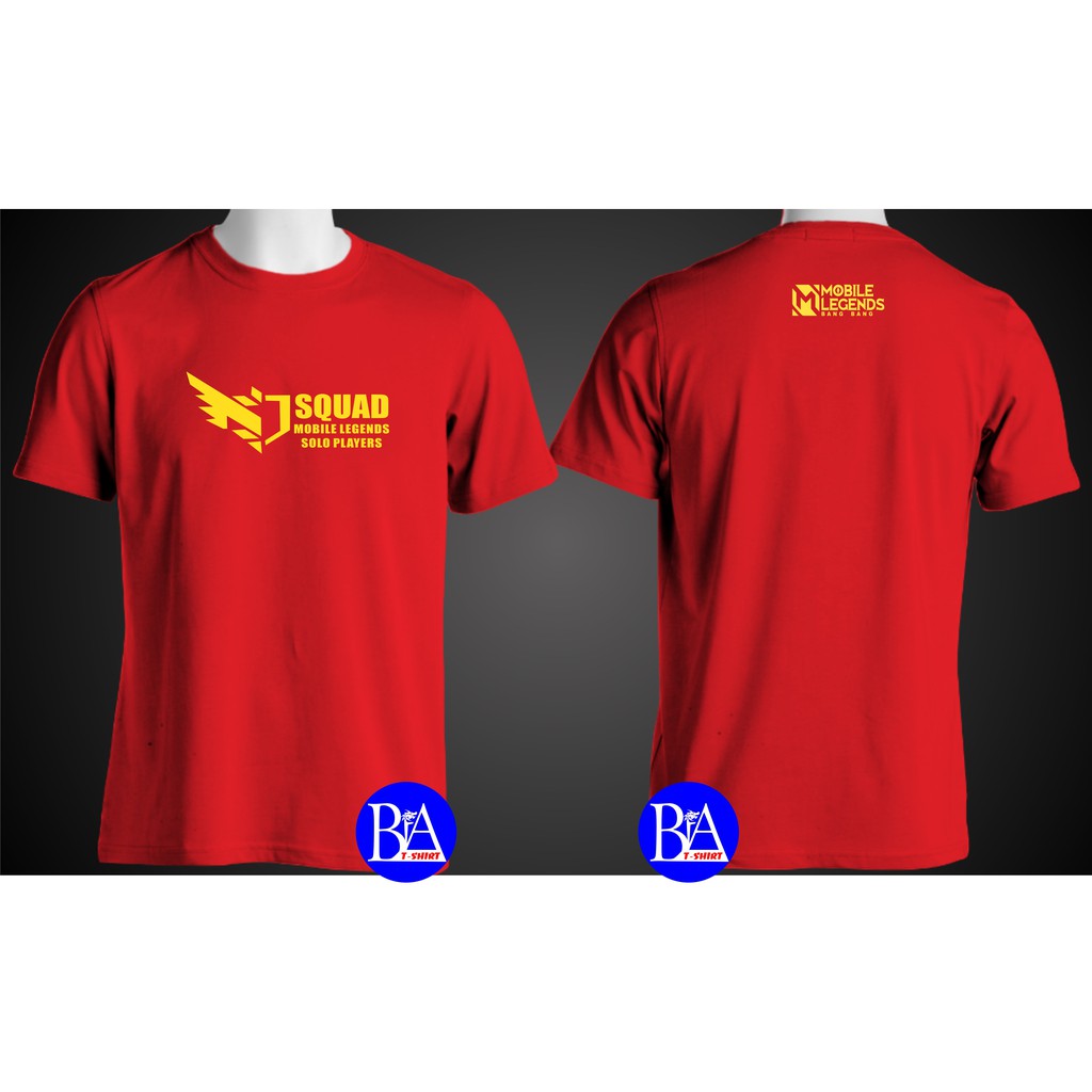 CODKAOS MOBILE LEGED SQUAD kaos pria kaos distro kaos murah wanita pria