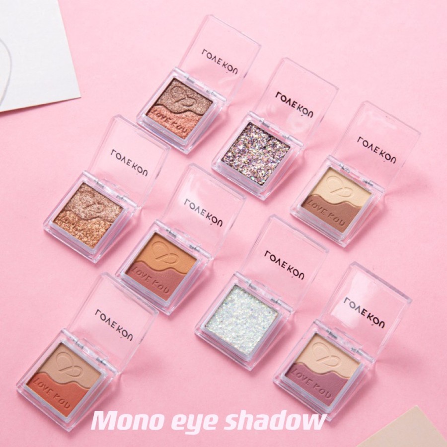 Eyeshadow Glitter Make up Shimmer Eyeshadow Pallette Waterproof Original COD !!! TERMURAH DAN TERBAIK