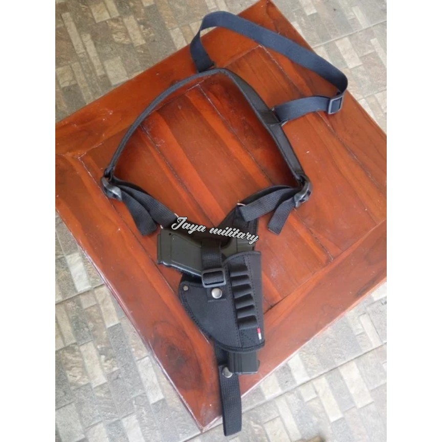 SARUNG PISTOL KETIAK / HOLSTER/ PISTOL CASE/ SARUNG PISTOL REVOLVER/SARUNG PISTOL GLOCK/ AIRSOFT GUN