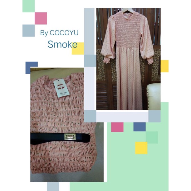 Gamis Smoke Polka by CocoYu