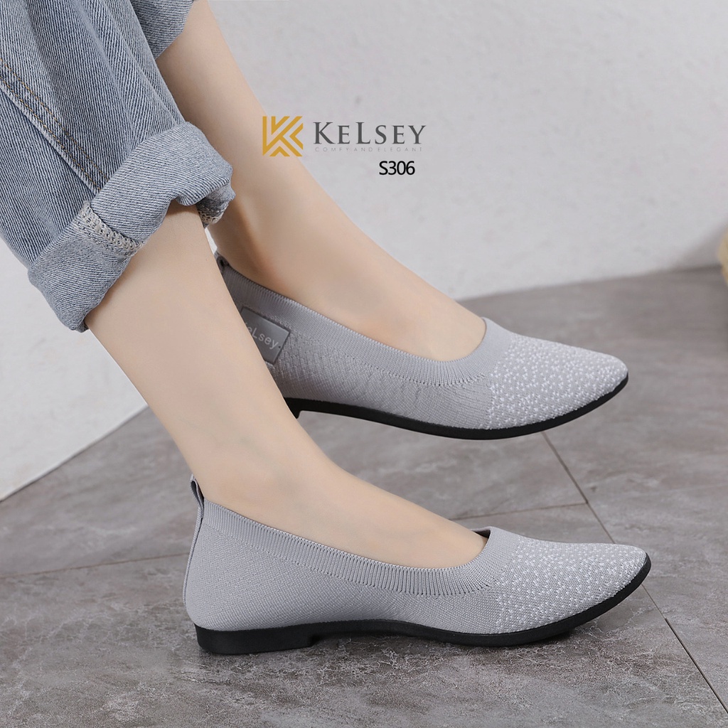 Nicole Sepatu Slip On Wanita / Sepatu Flat Wanita S306