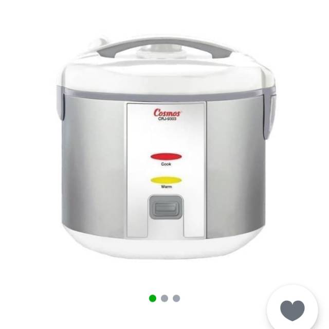 Cosmos CRJ-9303 - Magic Com 2 Liter Stainless Steel