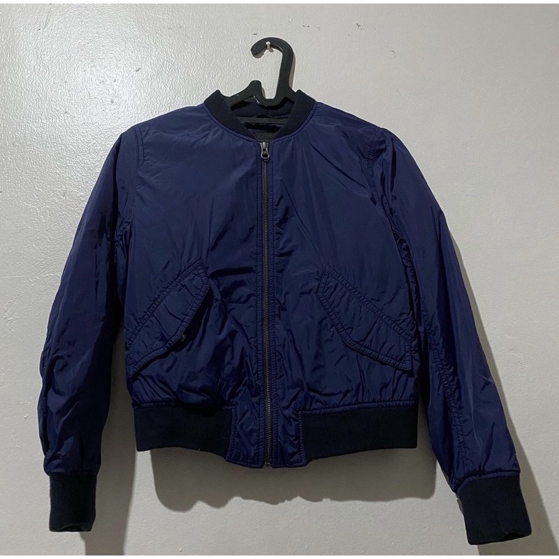 Jaket Bomber Uniqlo Original