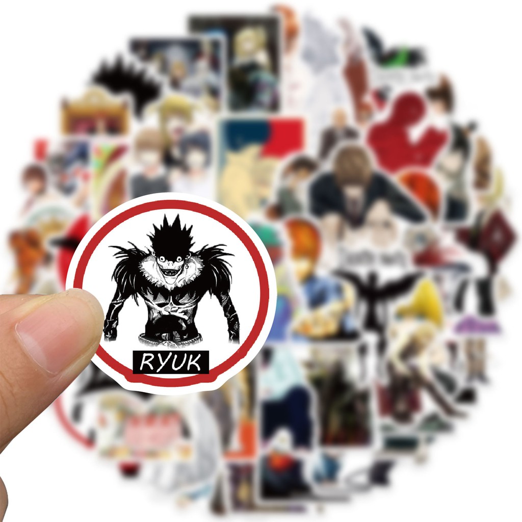 DN001 – Sticker / Stiker Anime Manga Jepang Death Note