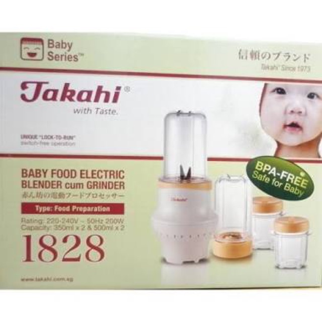 Takahi Baby Food Electric Blender