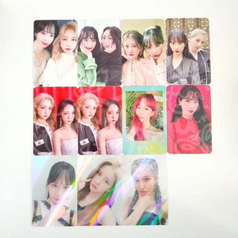 [READY] PHOTOCARD WJSN UNNATURAL THE BLACK NEVERLAND EXY EUNSEO DAWON SEOLA DAYOUNG YEONJUNG YEOREUM