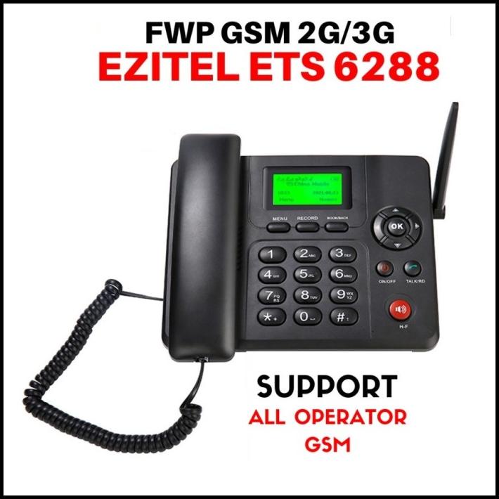 Jual Telp Telpon Telepon Telephone Fwt Rumah Gsm Cordless Wireless