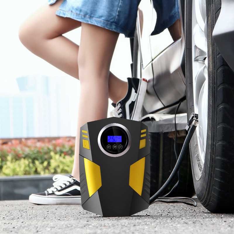 Inflator Pompa Angin Ban Elektrik Mobil Sepeda Motor Air Compressor