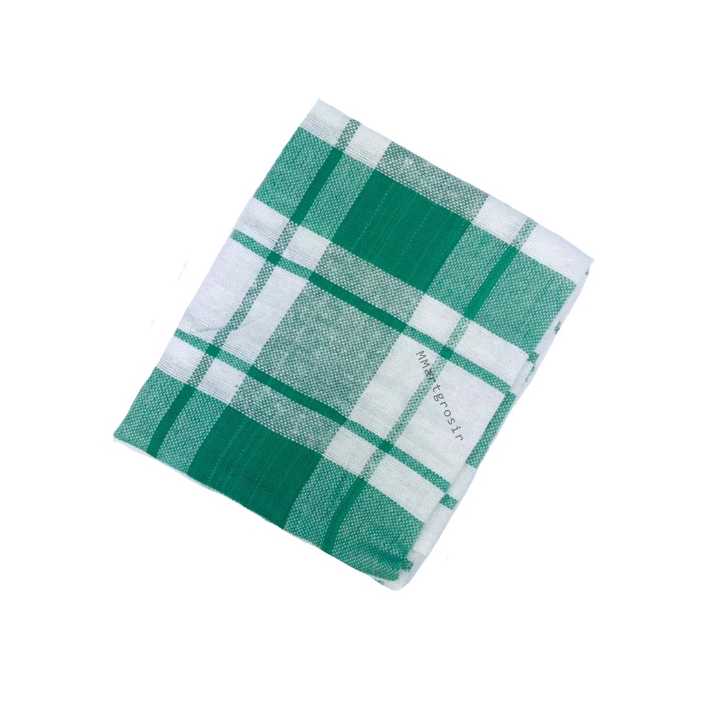 Kain Serbet / Kain Lap Motif Kotak / Kain Lap Serbet Serbaguna / 1pcs