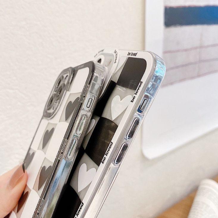 (MURAH) SOFT CASE CASE BLACK WHITE LOVE OPPO A5S A7 A11K A12 2020 F9 A1K A3S A5 2020 A9 2020 A15 A15