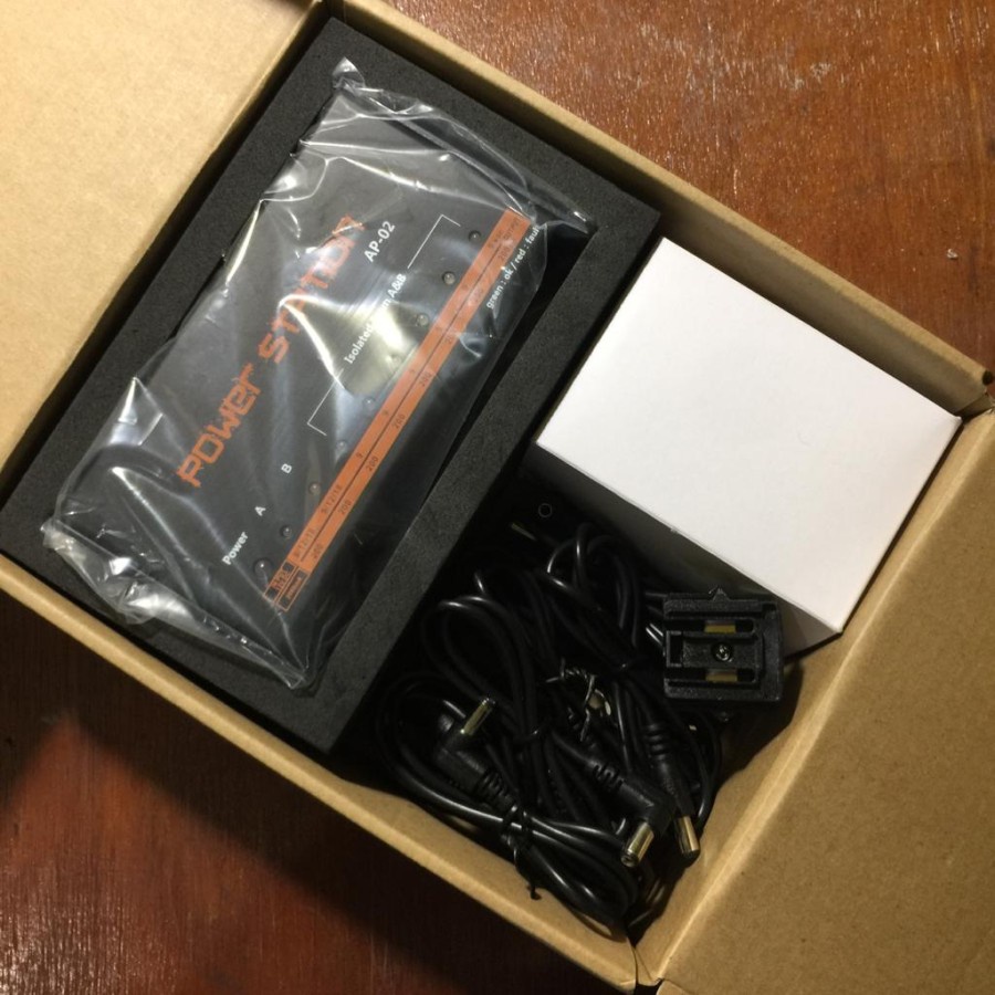 POWER SUPPLY STATION ADAPTOR EFEK GITAR DC 9V 12V 18V