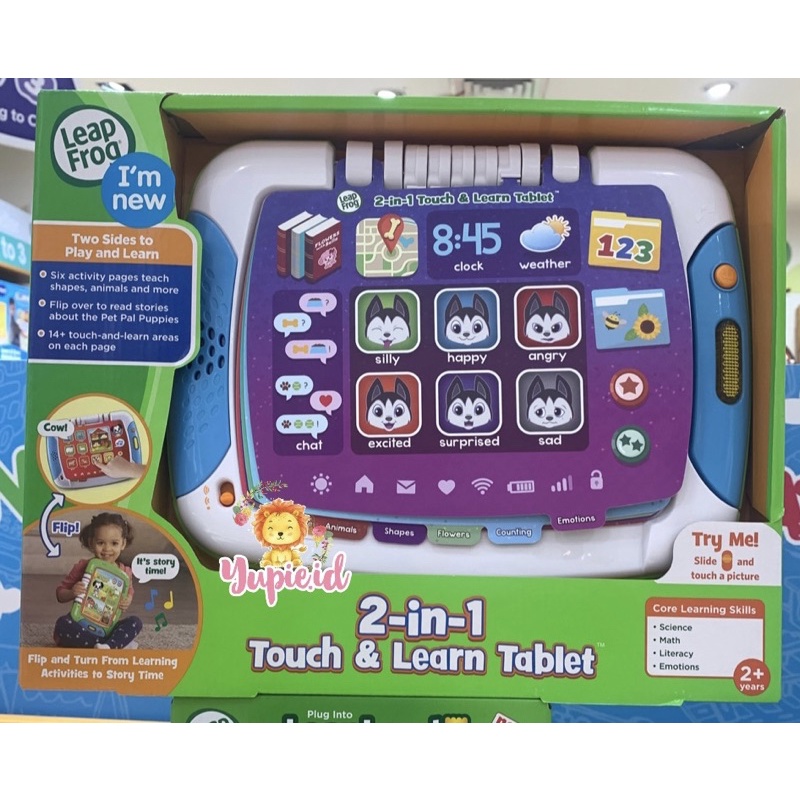 leapfrog 2in1 touch and learn tablet