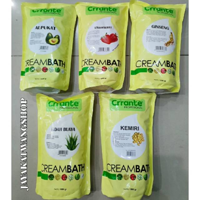 CRRANTE Creambath Refill 1KG / 1000 GR