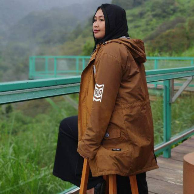 HIJACKET PARKA MONTIX IMPERIAL ORIGINAL / JAKET HIJABER / JAKET MUSLIMAH