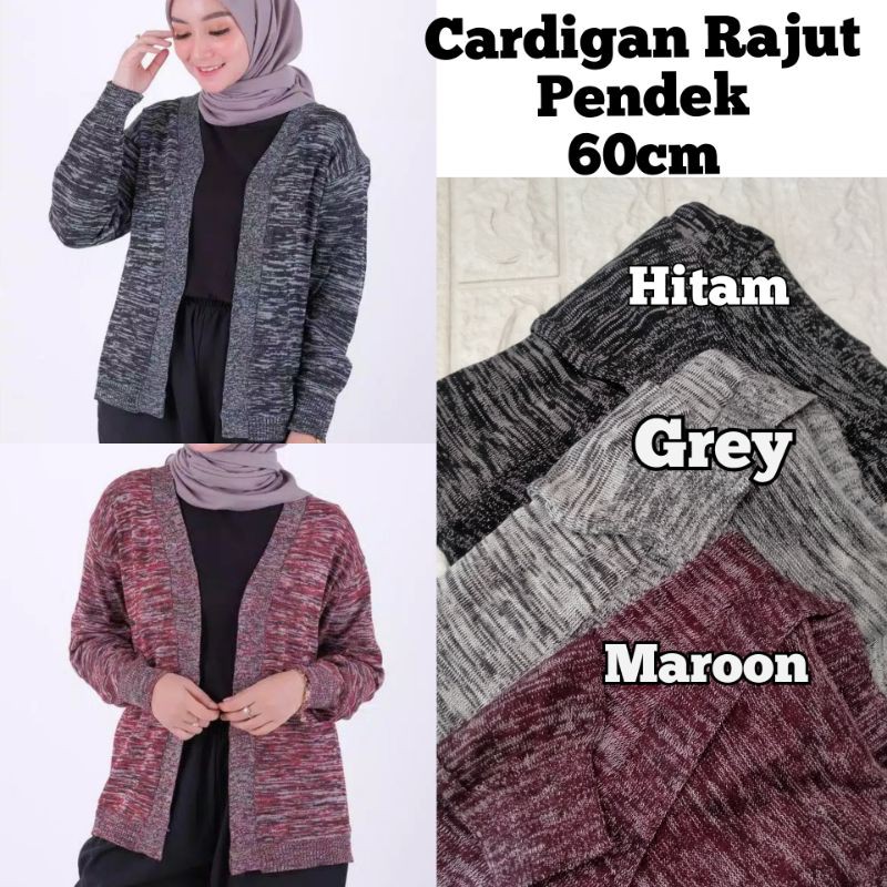 CARDIGAN RAJUT / CARDIGAN TWIST RAJUT / OUTERWEAR