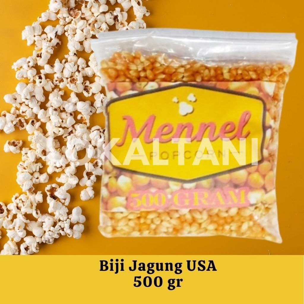 

Biji Jagung USA 500gr / Mennel Popcorn Big Ball Mushroom /Biji Popcorn