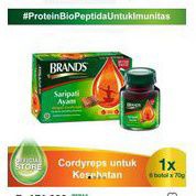 

brand Pati ayam Cordyceps isi 6botol@70g