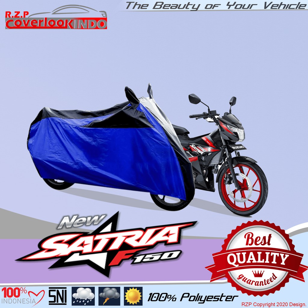 COVER MOTOR / SARUNG MOTOR / MANTEL MOTOR / SELIMUT MOTOR SATRIA FU / SONIC / MX KING / REVO / SUPRA