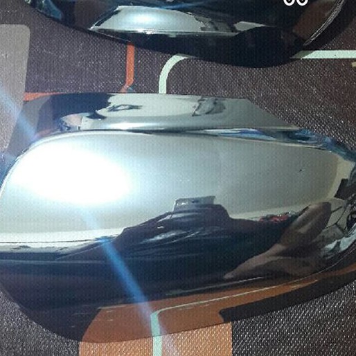 AKSESORIS COVER SPION CHROME TANPA LAMPU CALYA dan SIGRA