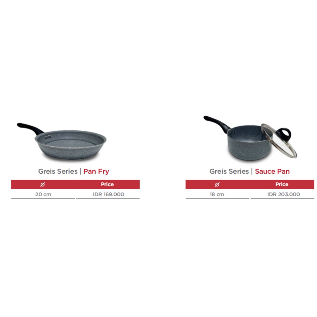 Greis Series Esier Cookware Indonesia