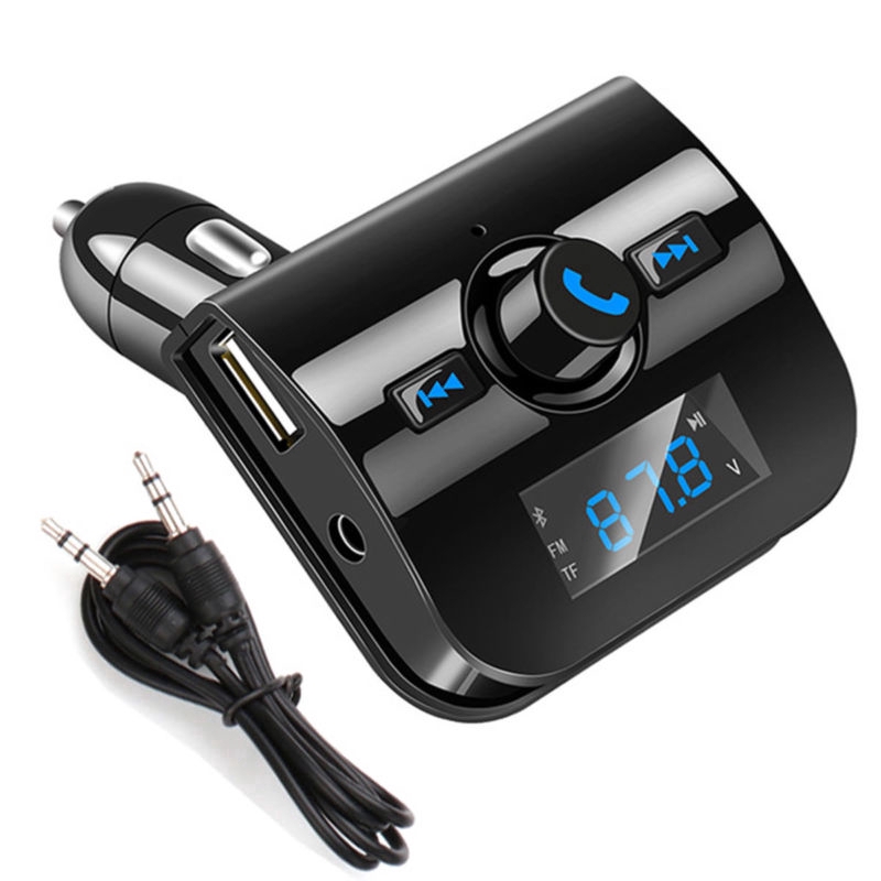 Pemutar Musik Mp3 Pemancar Fm Nirkabel Bluetooth Usb Untuk Mobil Shopee Indonesia