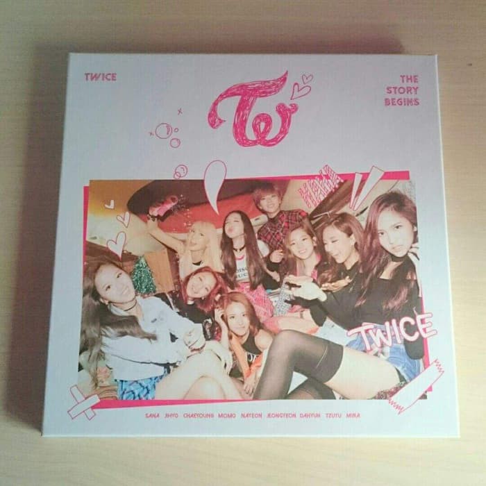 TOP BGT  CD ALBUM TWICE - THE STORY BEGINS KJ08