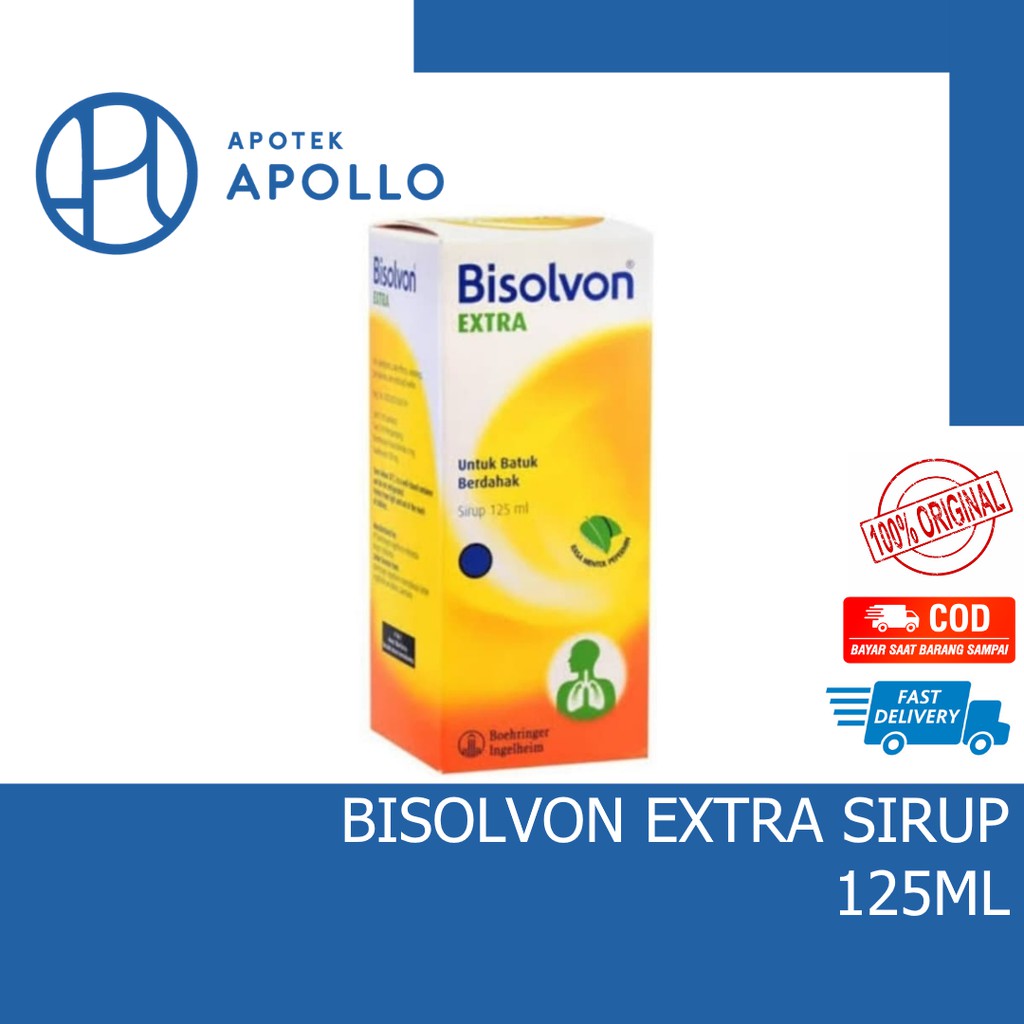 BISOLVON EXTRA 125ML BATUK BERDAHAK