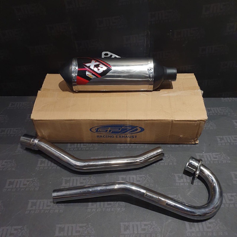 Knalpot GP7 CRF150 Seri X3 Original