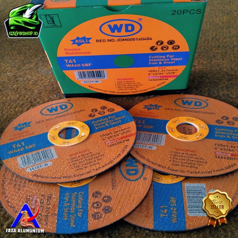 Cutting WD Kating Besi. 4" / satuan 1 pcs