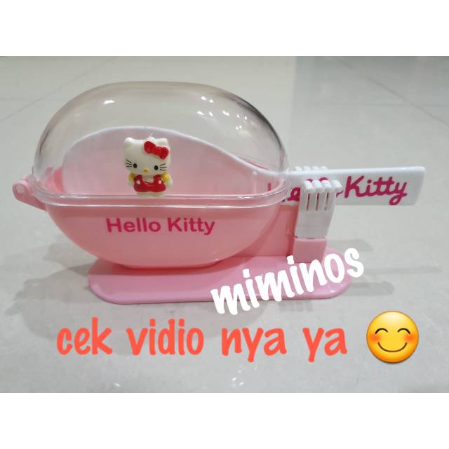 Tempat centong nasi kitty , tempat entong nasi , sendok kitty , entong kitty