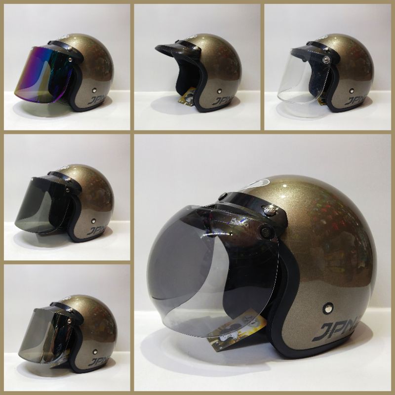 HELM BOGO JPN ABU GRANITO METALIK