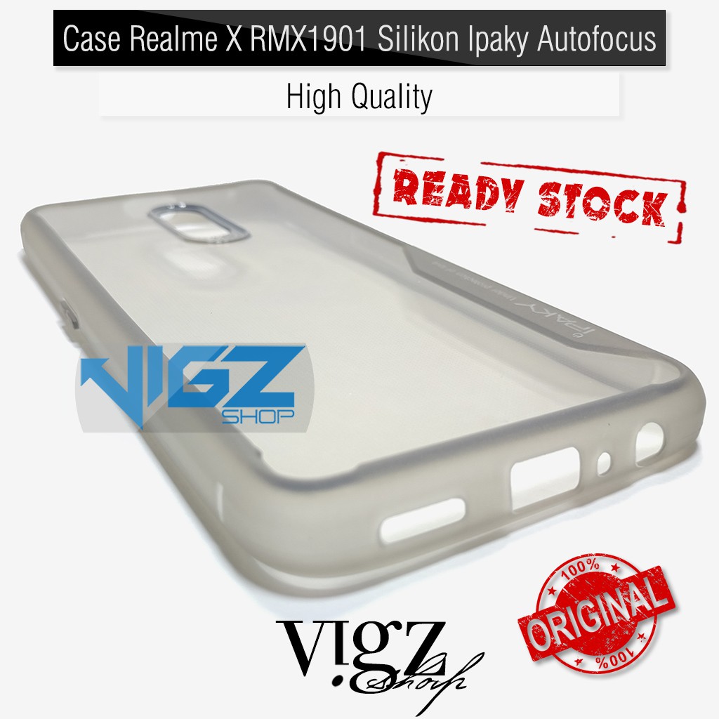 Case Silikon Case Realme X Ipaky Auto Focus Original 100%