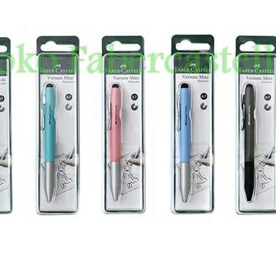 

➳ Stylus Pen Mini Vernate II faber castell / Stylus Pen Faber Castell - Barrel Hitam ♢