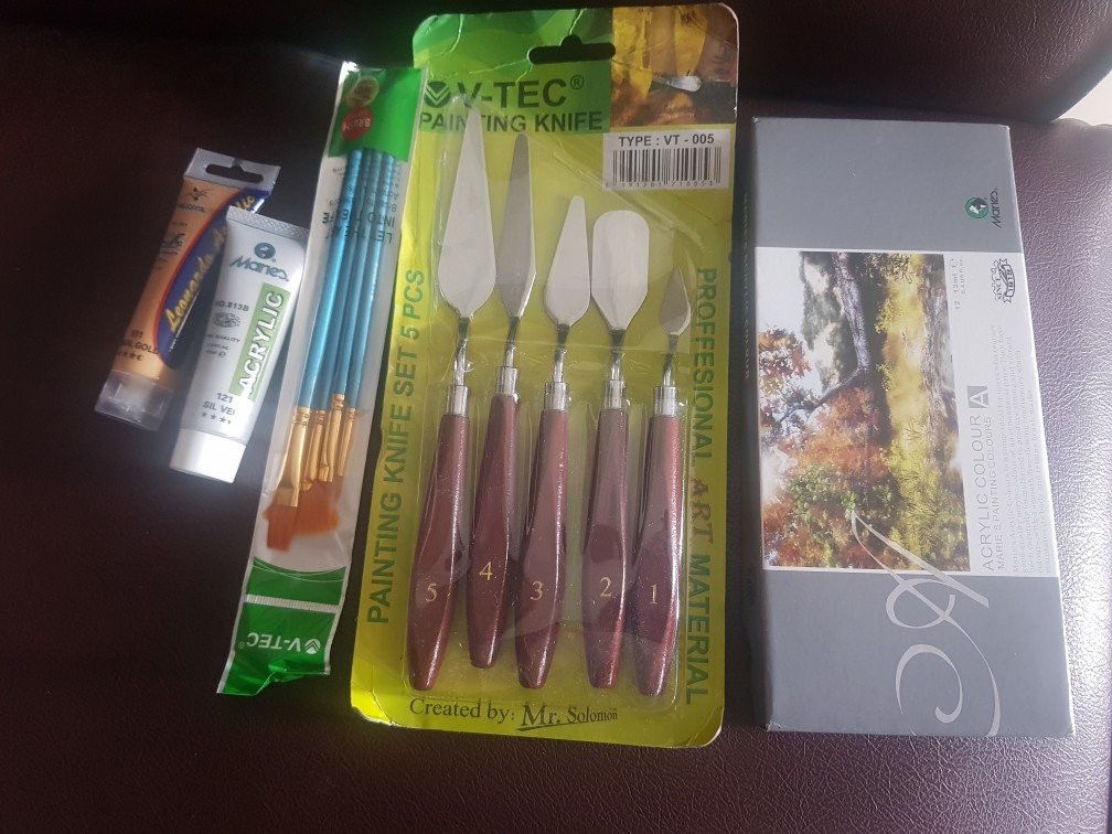 MURAH XPRESSION Maries  Acrylic GOLD SILVER 