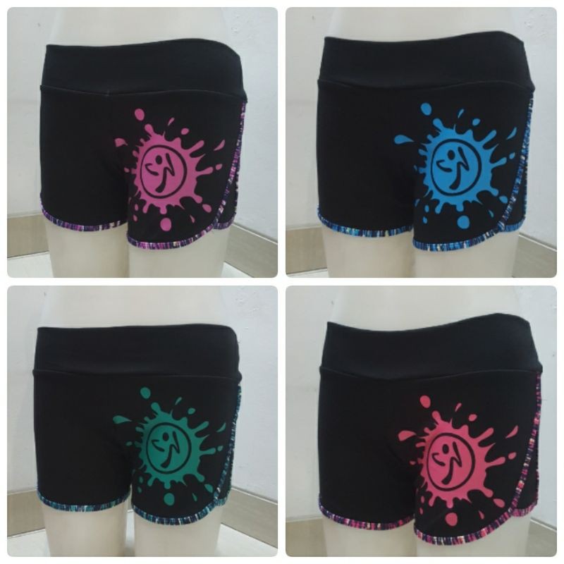 celana pendek senam bajusenam setelan baju senam celana pendek zumba