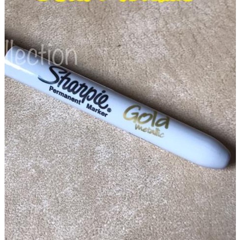 

✸ ATK0491SH GOLD METALLIC Sharpie Permanent Marker 05490 Spidol Metalic ♪