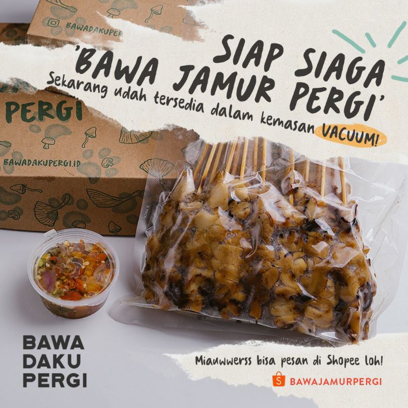 

Bawa Jamur Pergi Sambal Matah