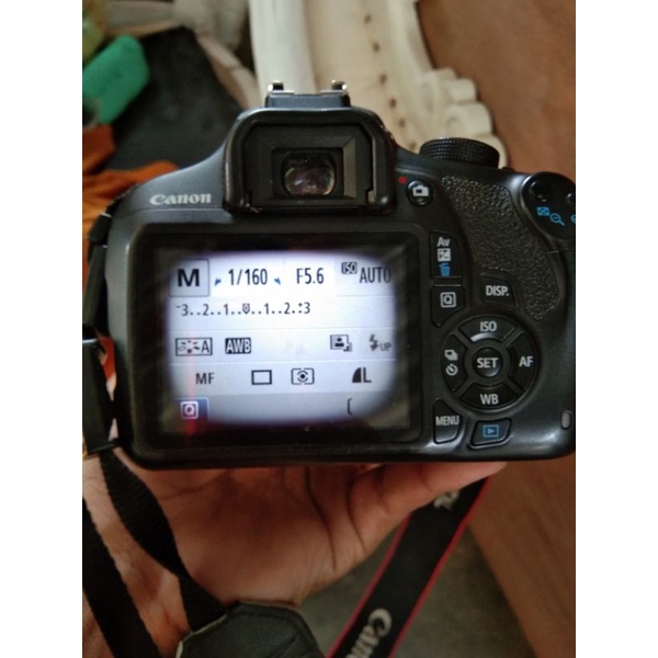 canon 1200D + lensa tele