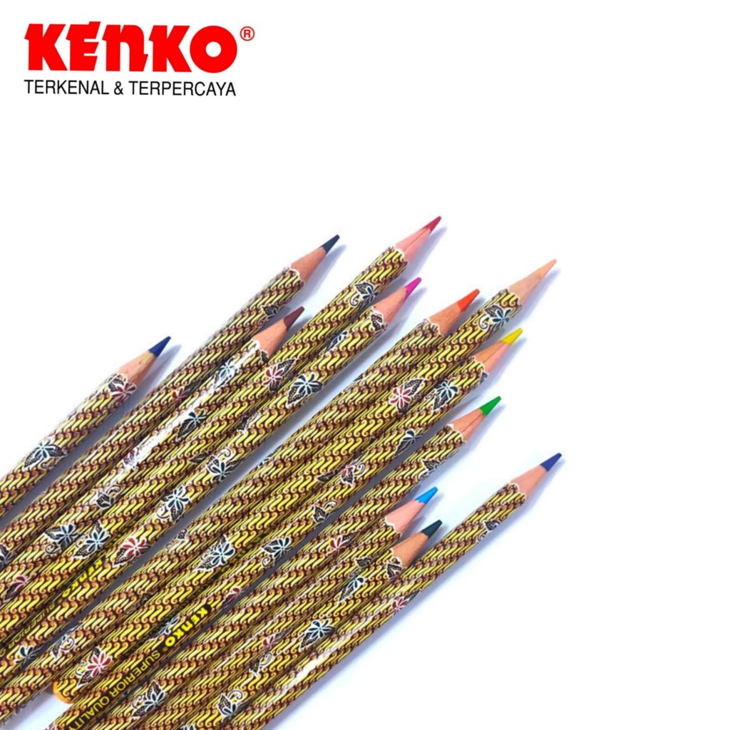 

Kenko Color Pencil CP-12F Batik - 2 SET