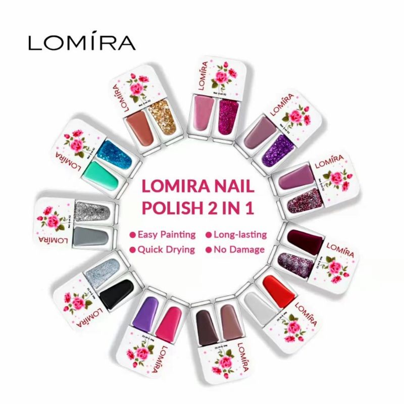 Lomira Kutek 2in1/Lomira Nail Polish 2in1