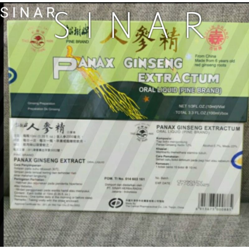 

Panax ginseng extractum oral liquid