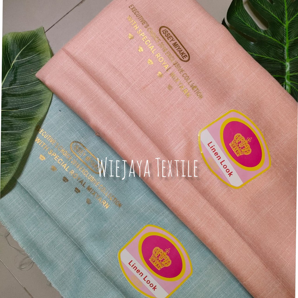 Kain Katun Linen Look Premium Murah