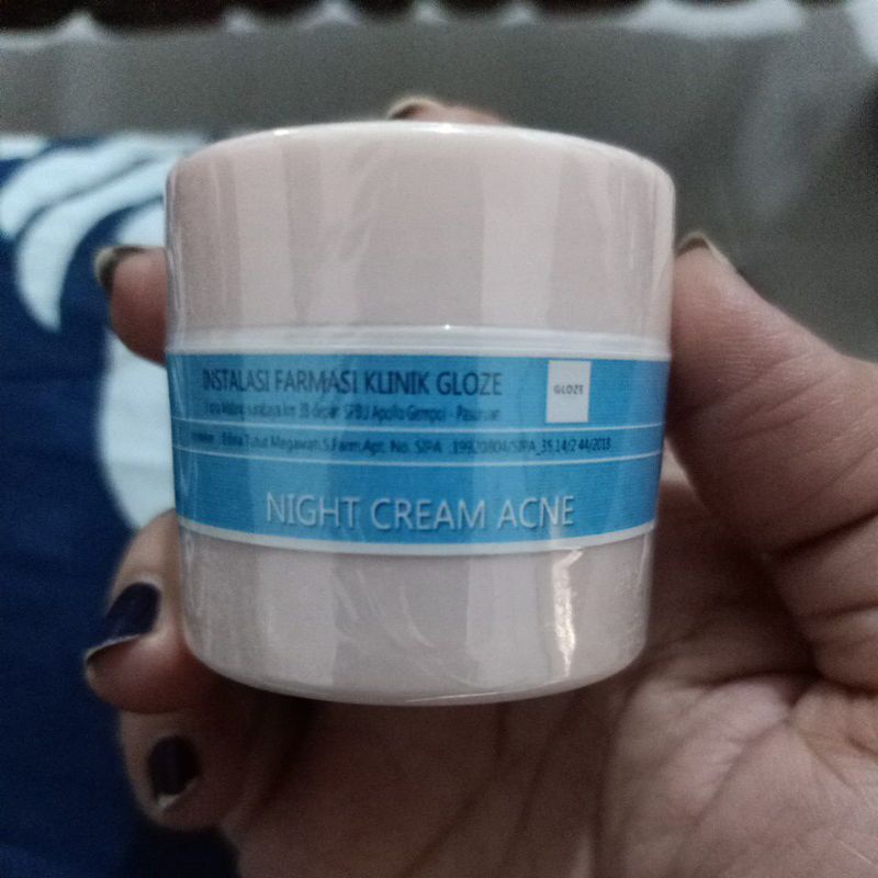Gloze Night Cream Acne