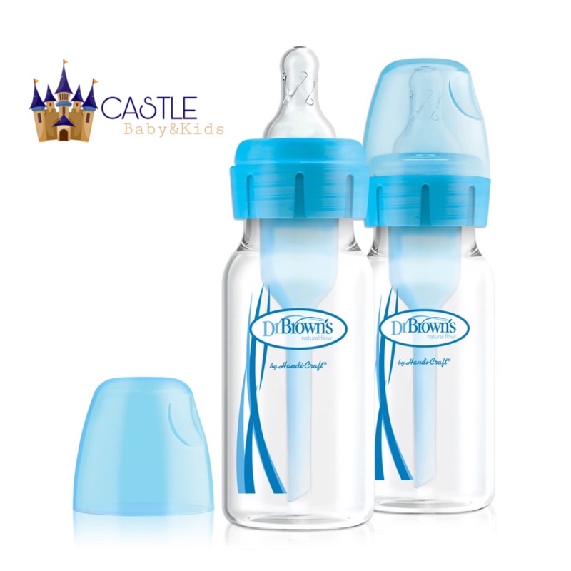 Castle - Dr. Browns Options+ Narrow Bottle Anti Kolik 4oz / 120ml Isi 2pcs Botol Susu