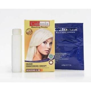  Cultusia  Bleaching  Powder 30 ml Shopee Indonesia